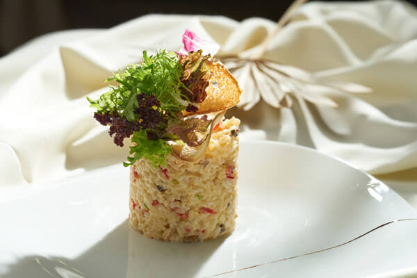 Вершковий рис з овочами